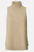 Rabens Saloner Diare pure funnel halter top oatmeal